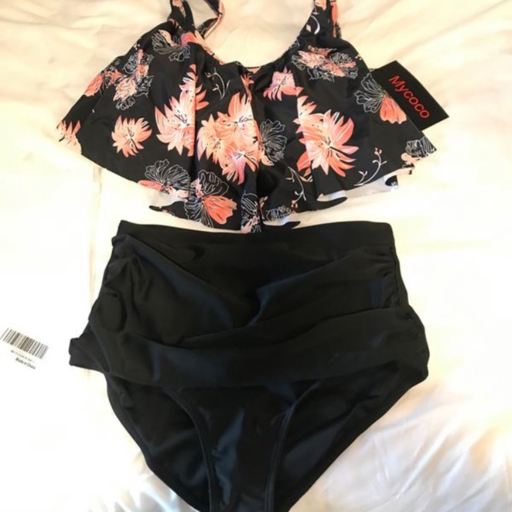 High Waisted Swim Suit